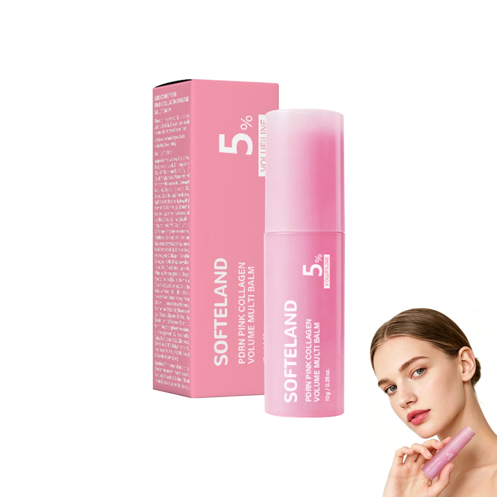 SOFTLAND Pink Collagen Volume Multi Balm