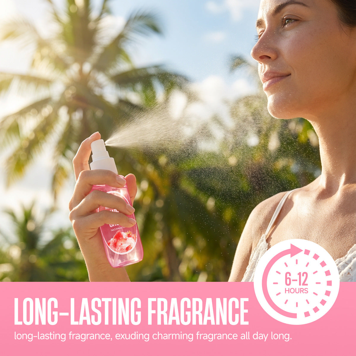 Womens Floral Perfume Spray